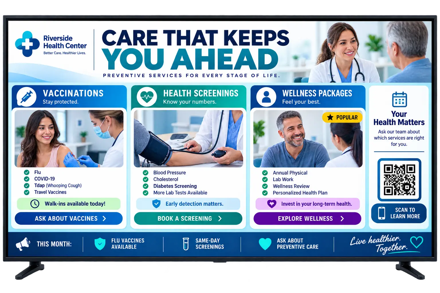 Promote services