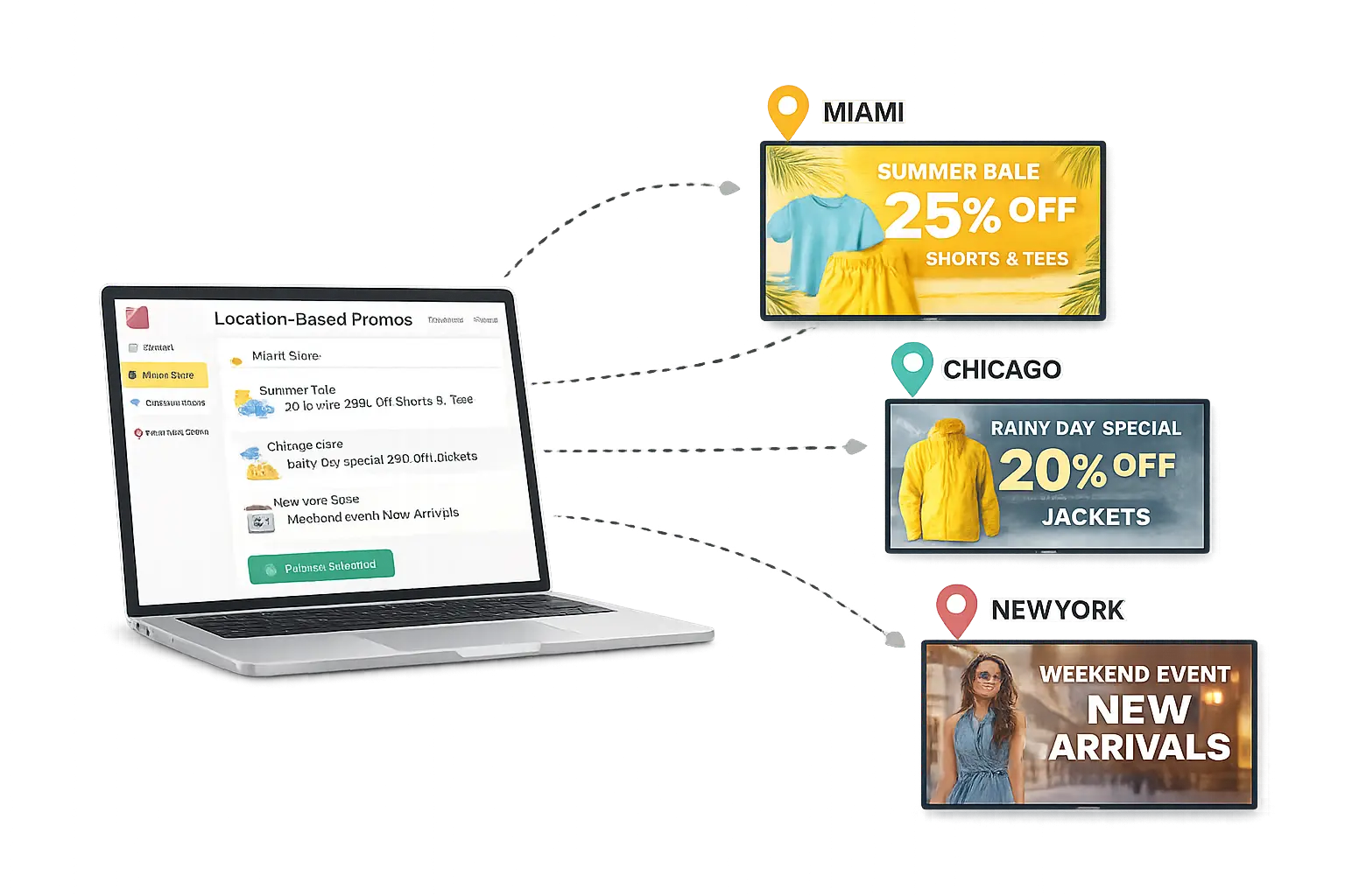 Personalize by location
