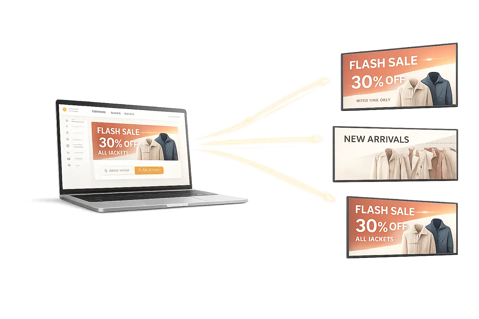 Launch promos instantly